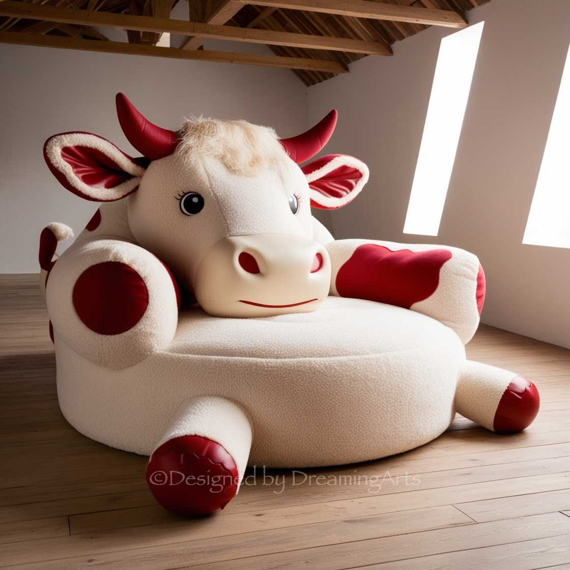 Giant Cow Lounger