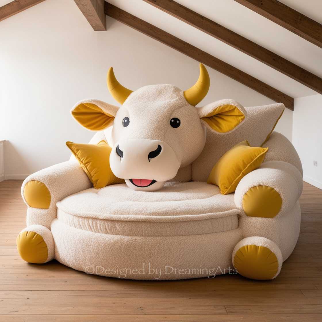 Giant Cow Lounger