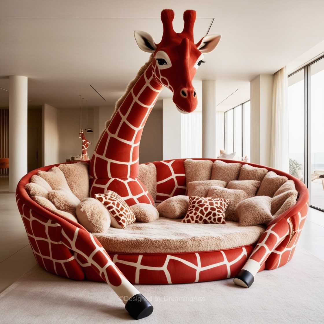 Giant Giraffe Loungers