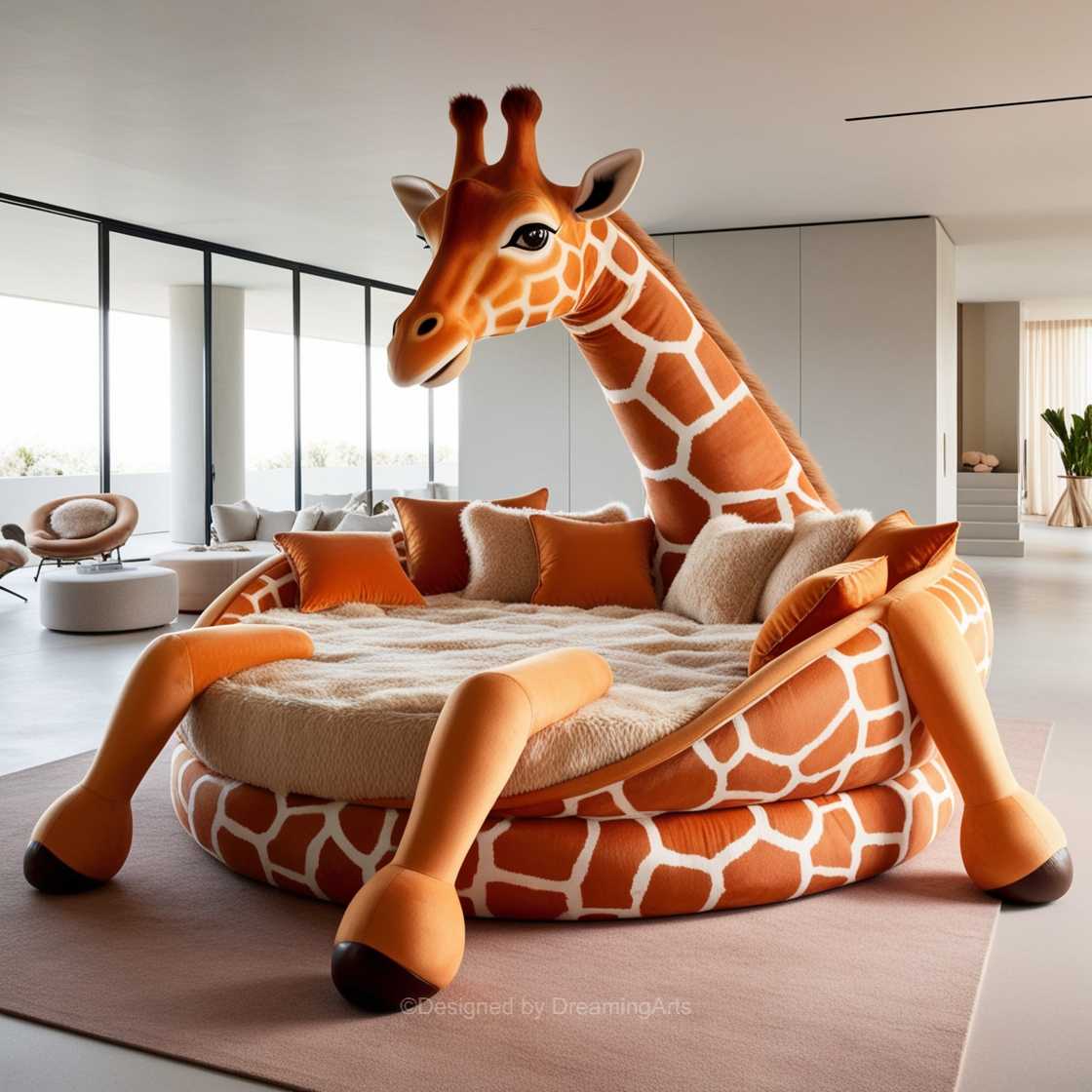 Giant Giraffe Loungers