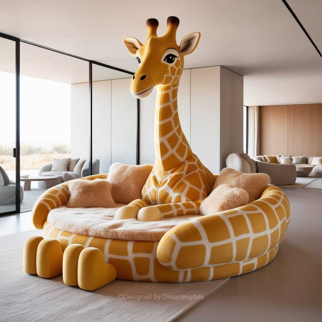 Giant Giraffe Loungers