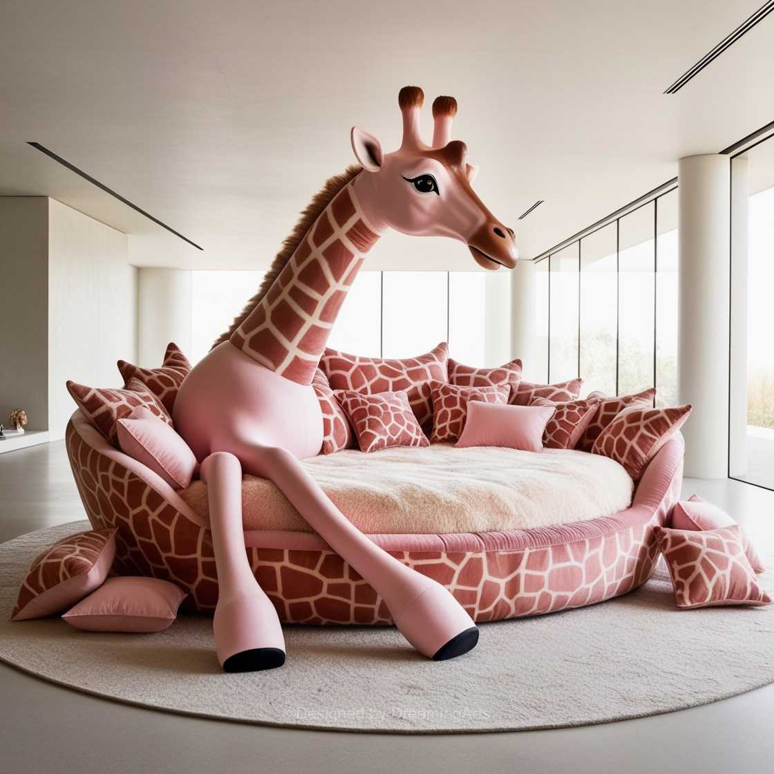 Giant Giraffe Loungers