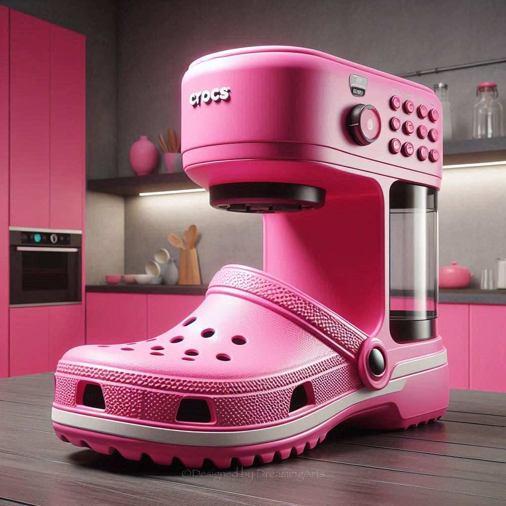 Crocs Inspired Coffee Maker