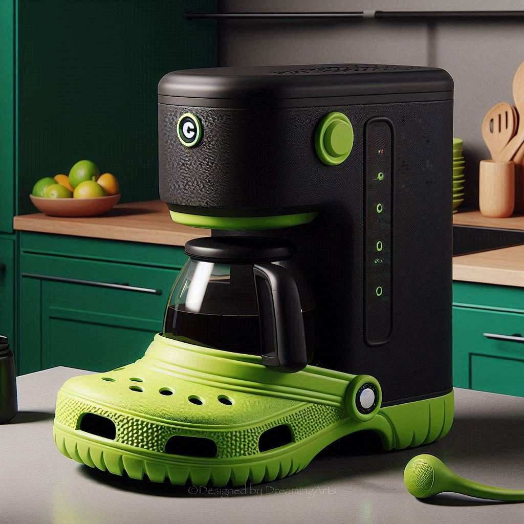 Crocs Inspired Coffee Maker