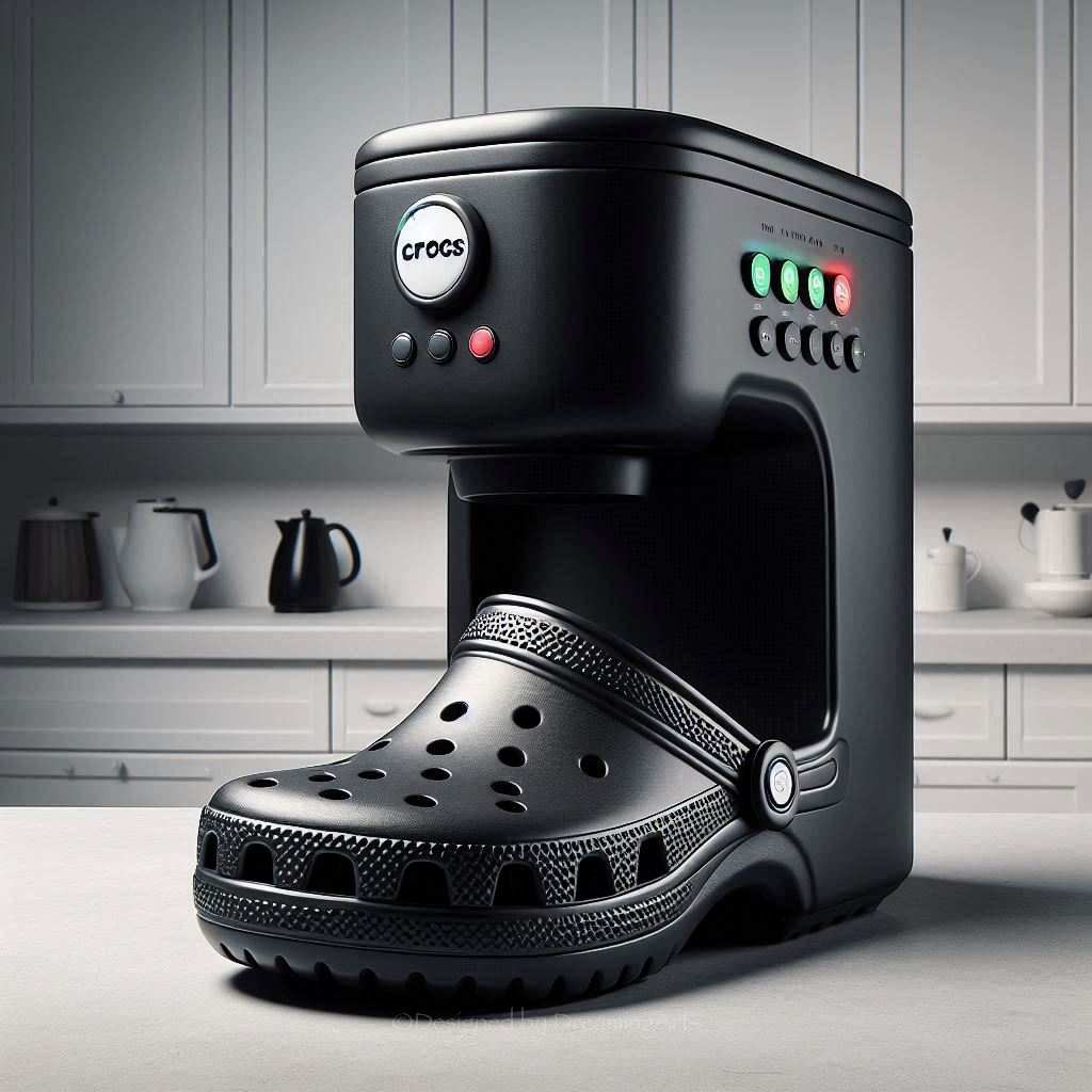 Crocs Inspired Coffee Maker