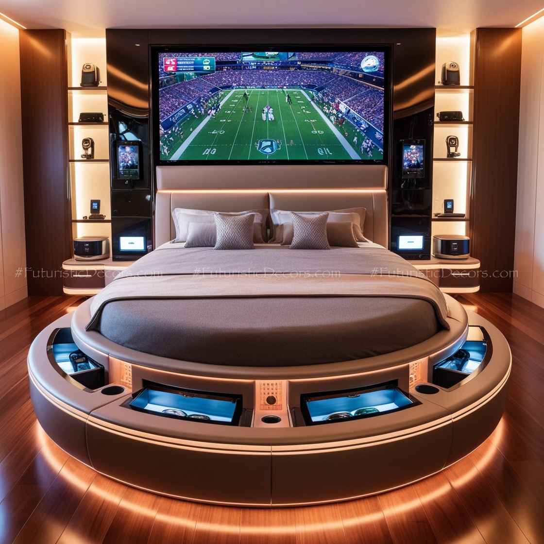 Giant TV Beds