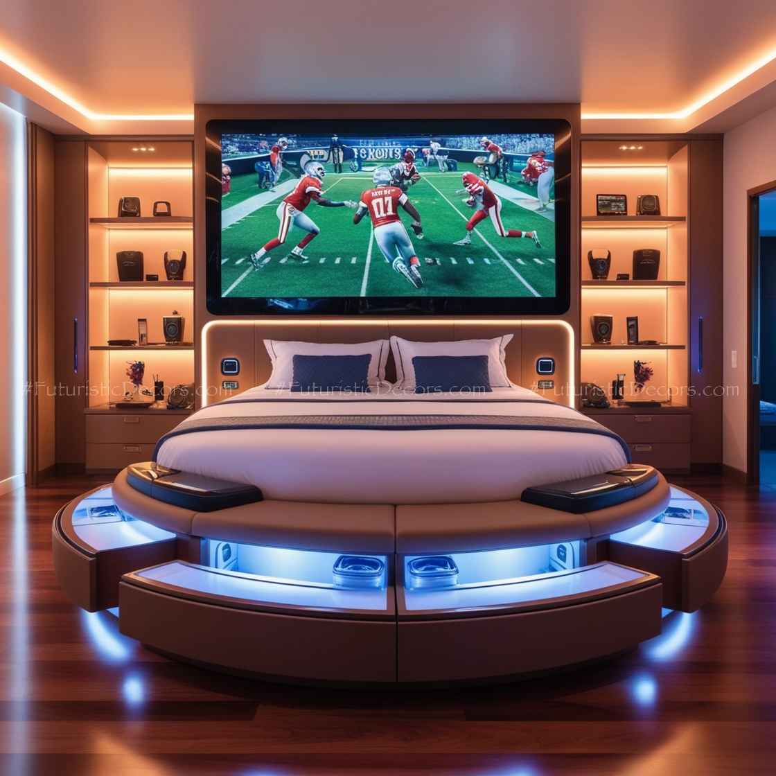 Giant TV Beds