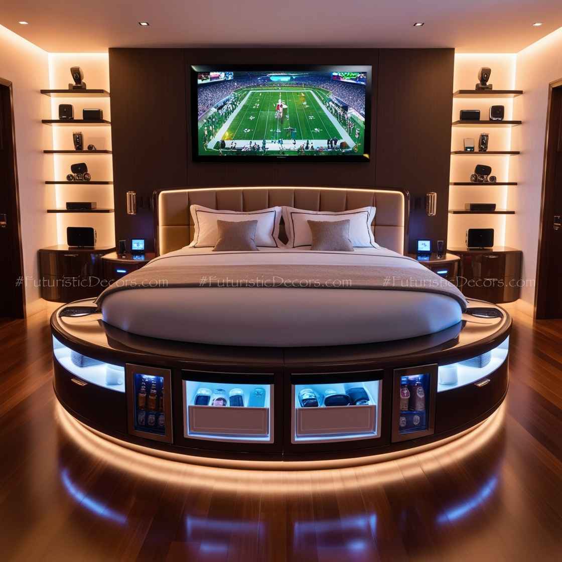 Giant TV Beds