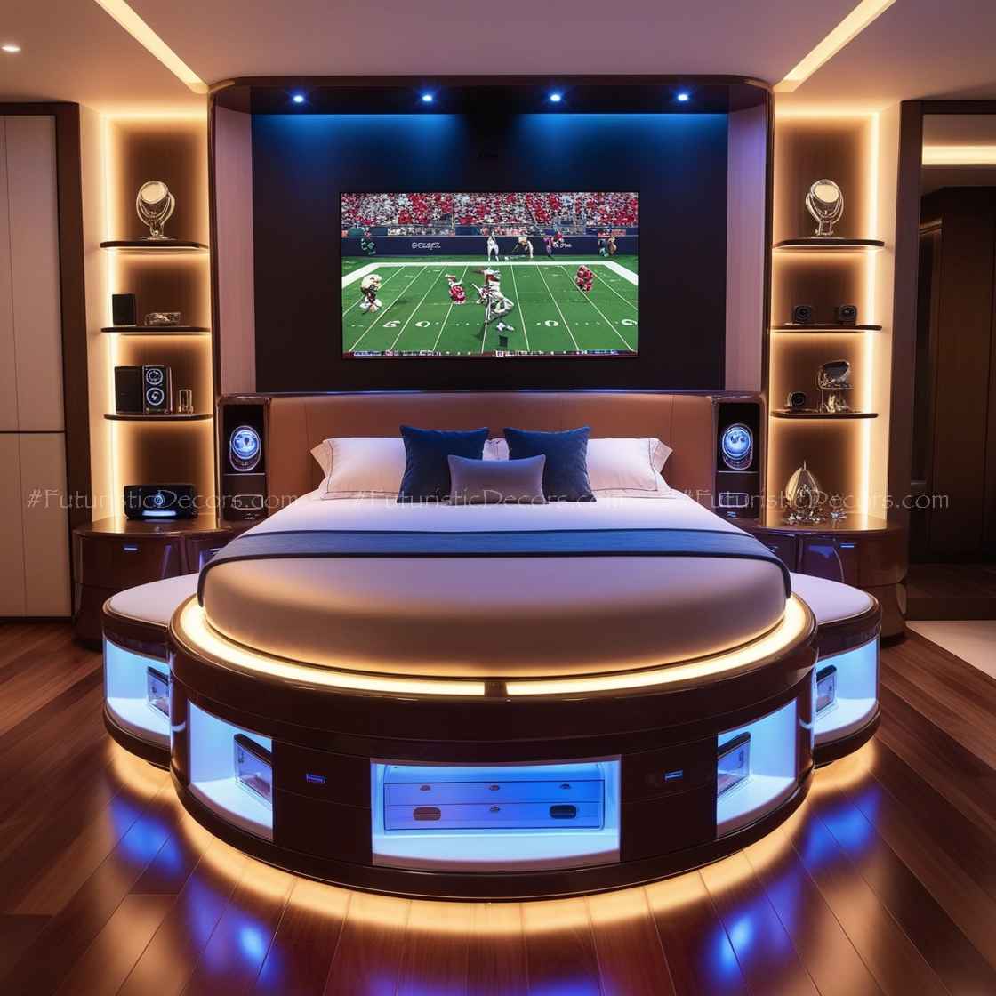 Giant TV Beds