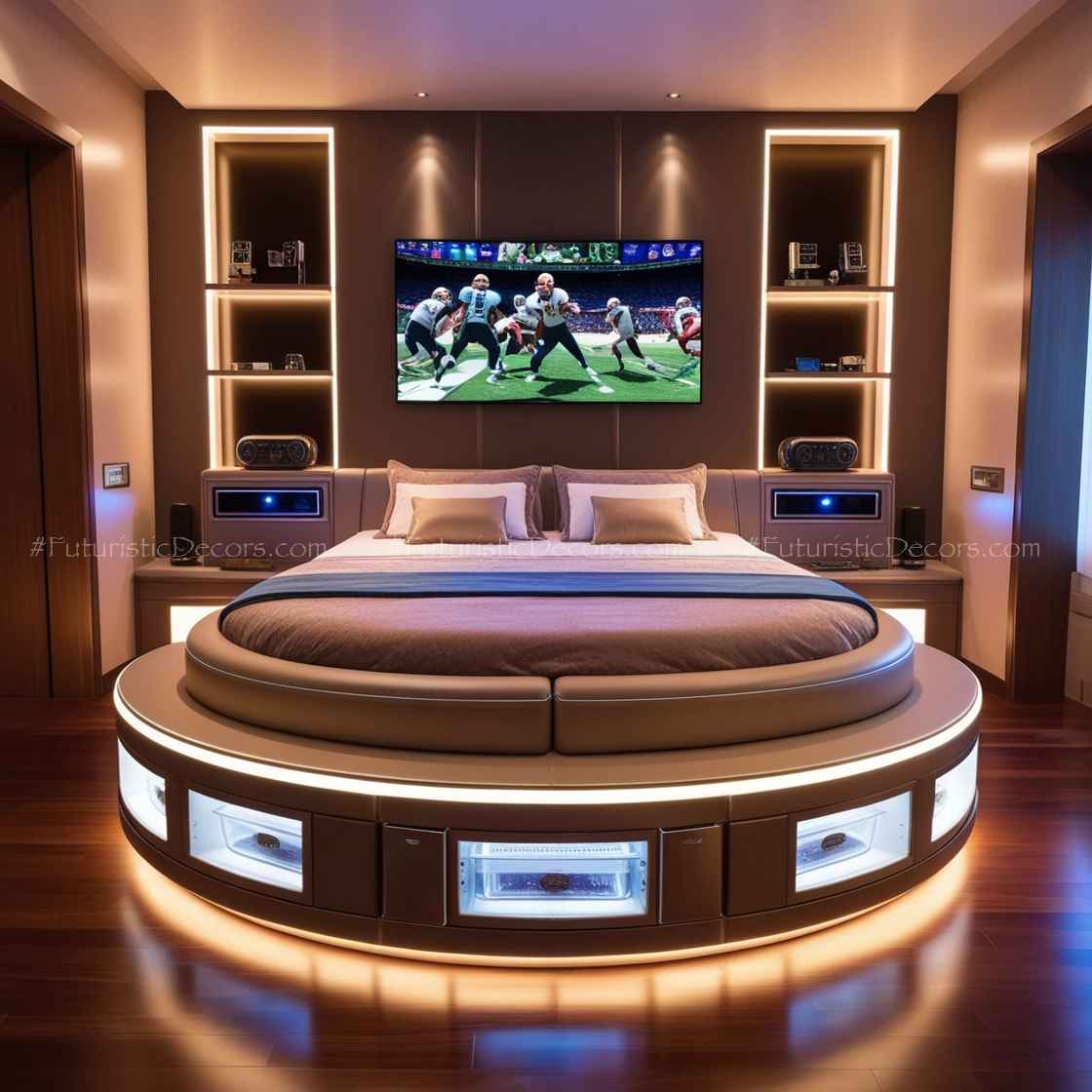 Giant TV Beds