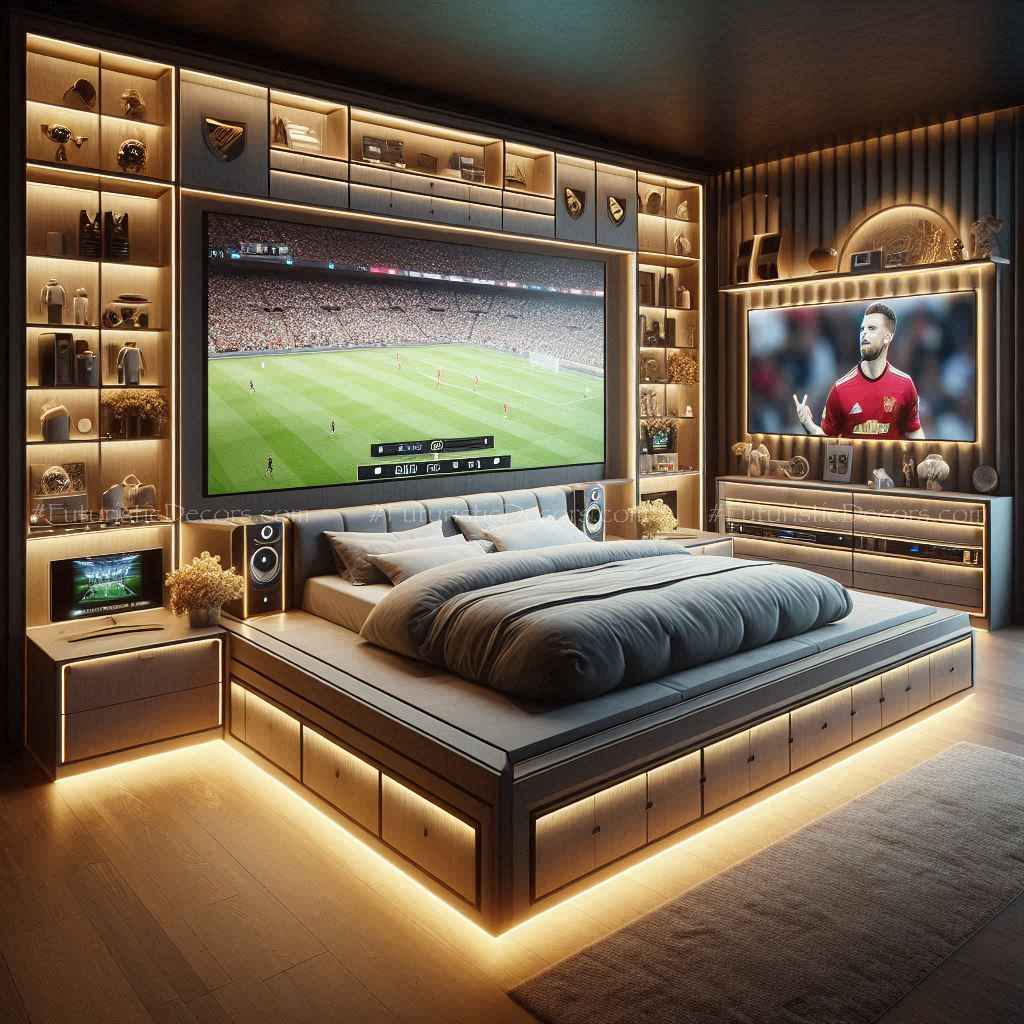 Giant TV Beds