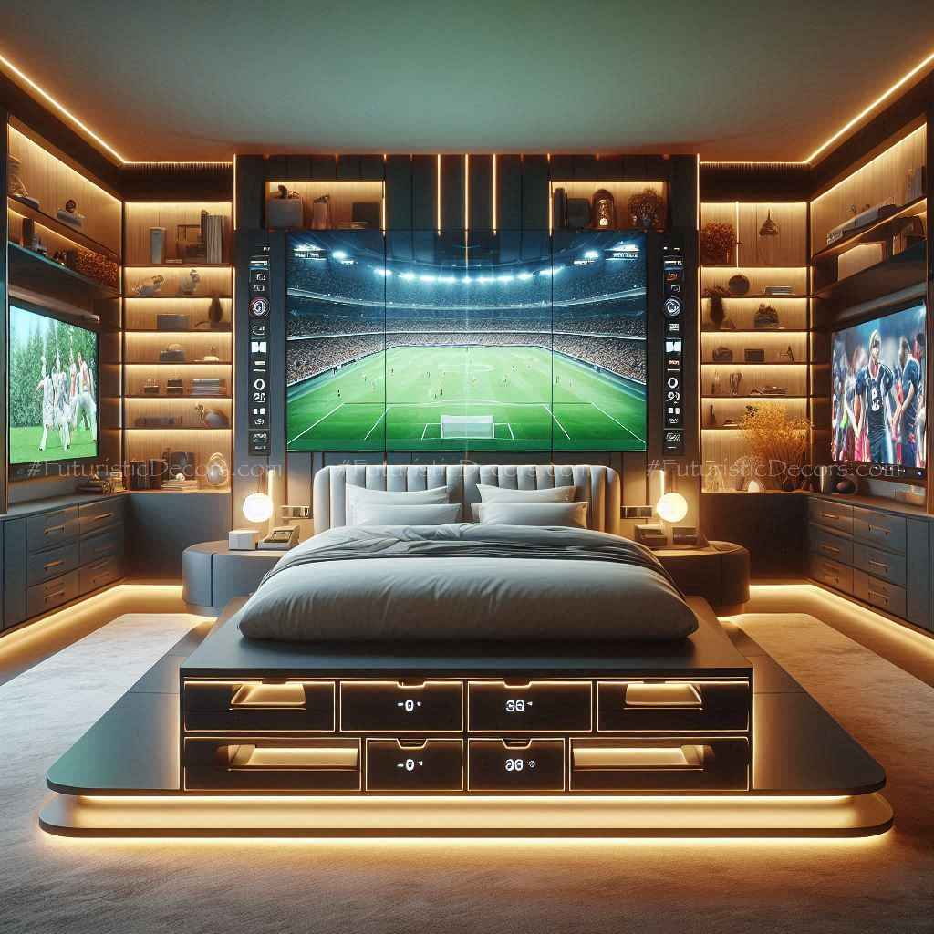 Giant TV Beds