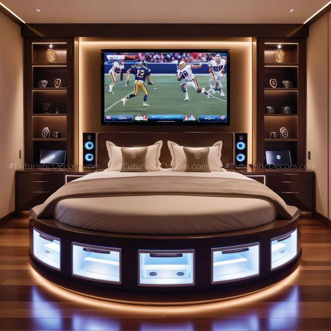 Giant TV Beds