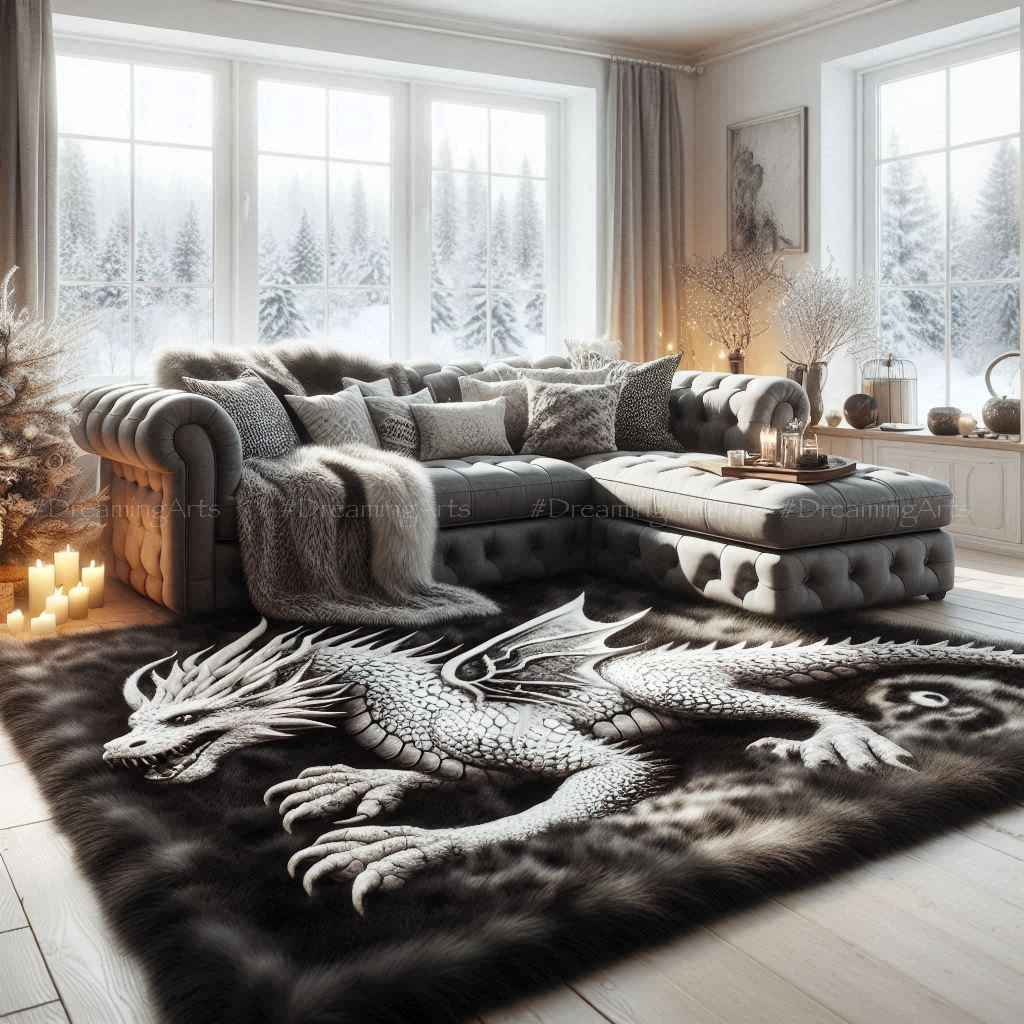 Dragon Rug Large