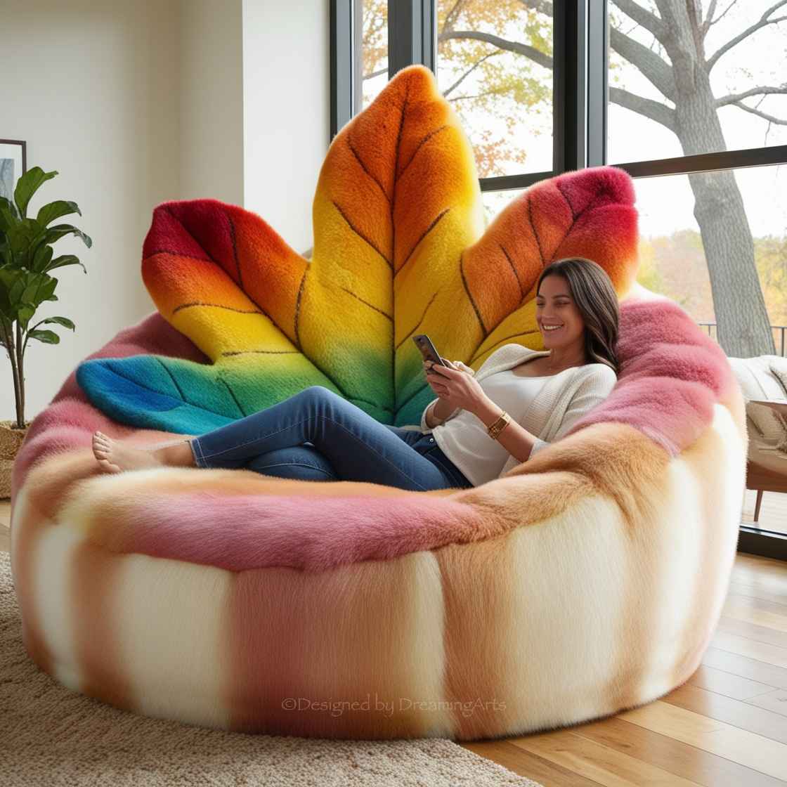 Rainbow Leaf Lounger