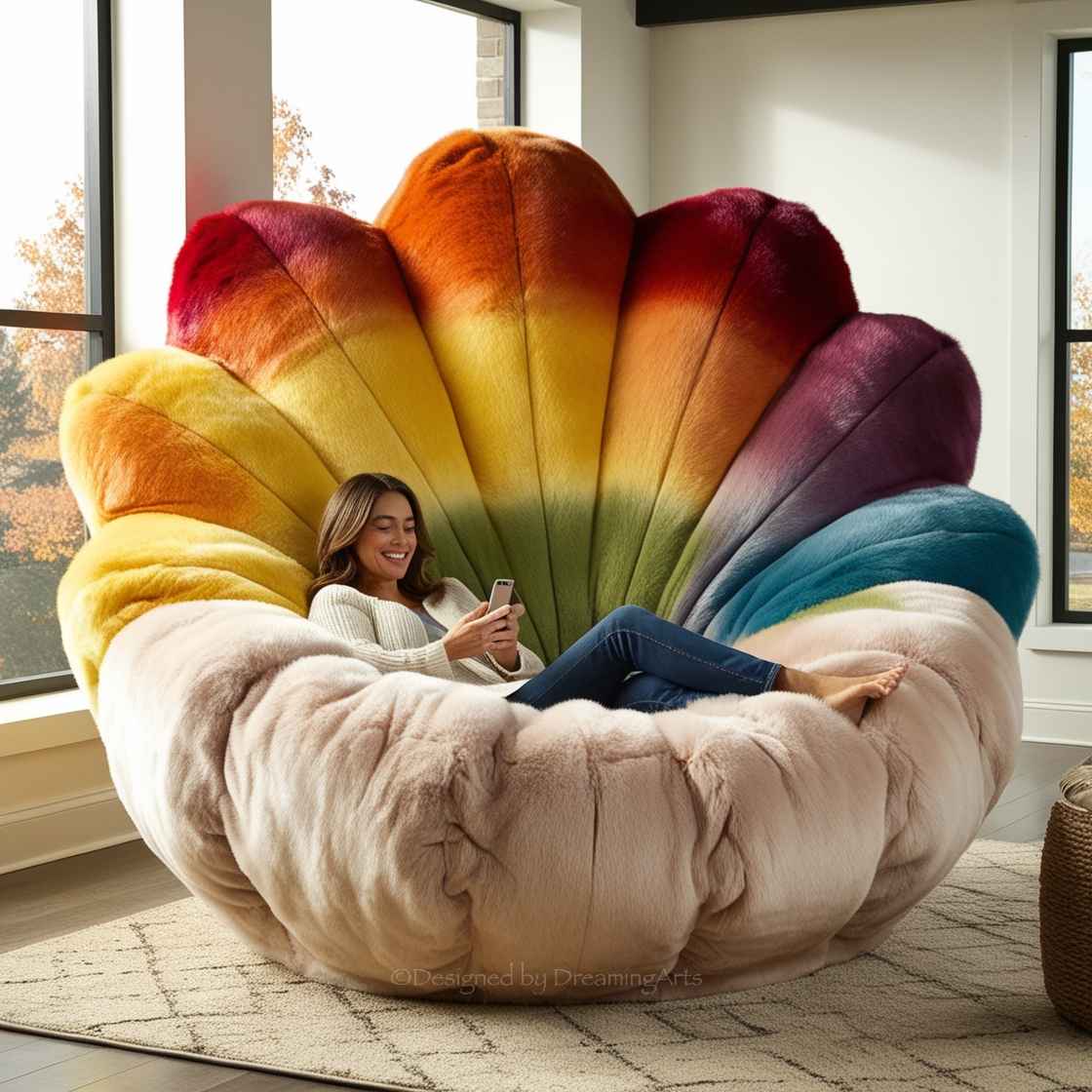 Rainbow Leaf Lounger