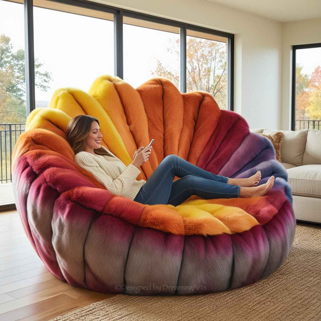 Rainbow Leaf Lounger