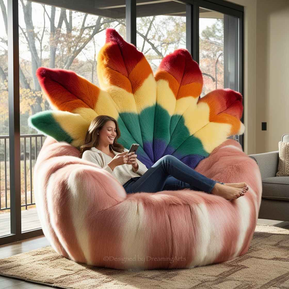 Rainbow Leaf Lounger