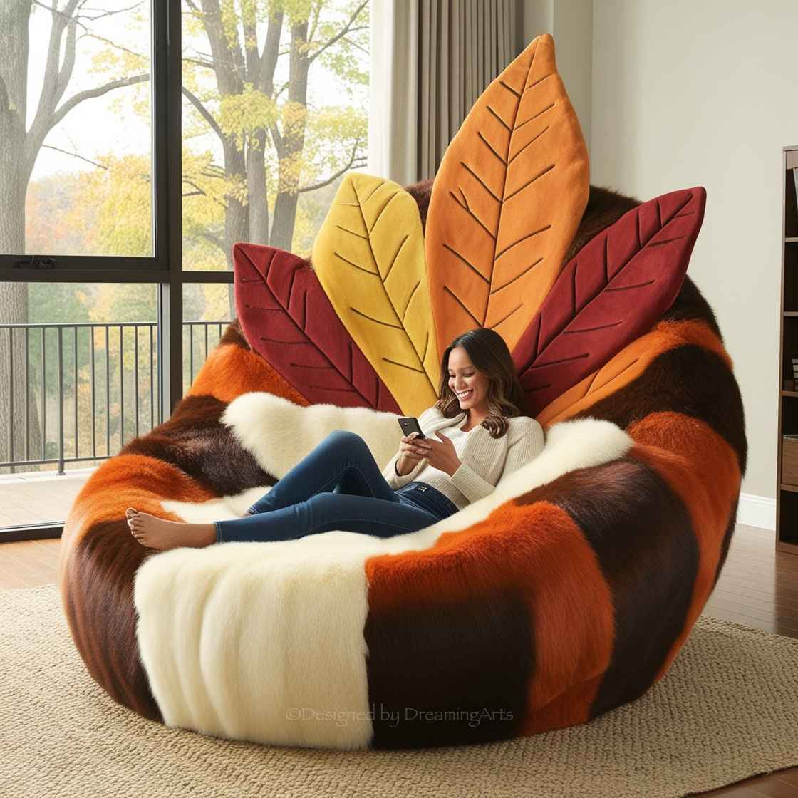 Rainbow Leaf Lounger