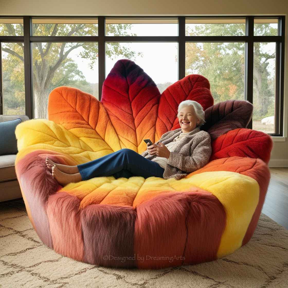 Rainbow Leaf Lounger