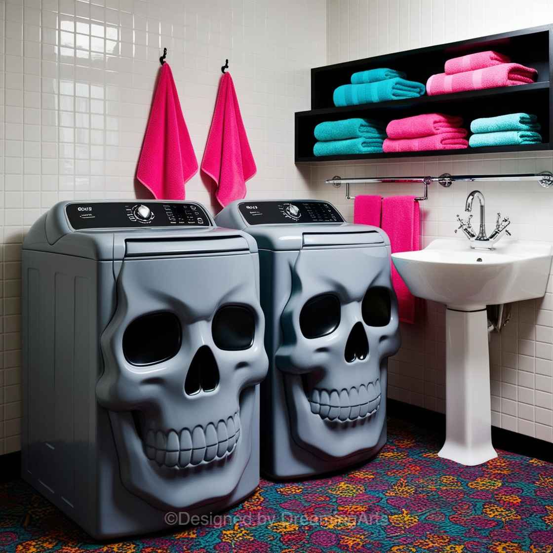 Skull Washer/Dryer Sets