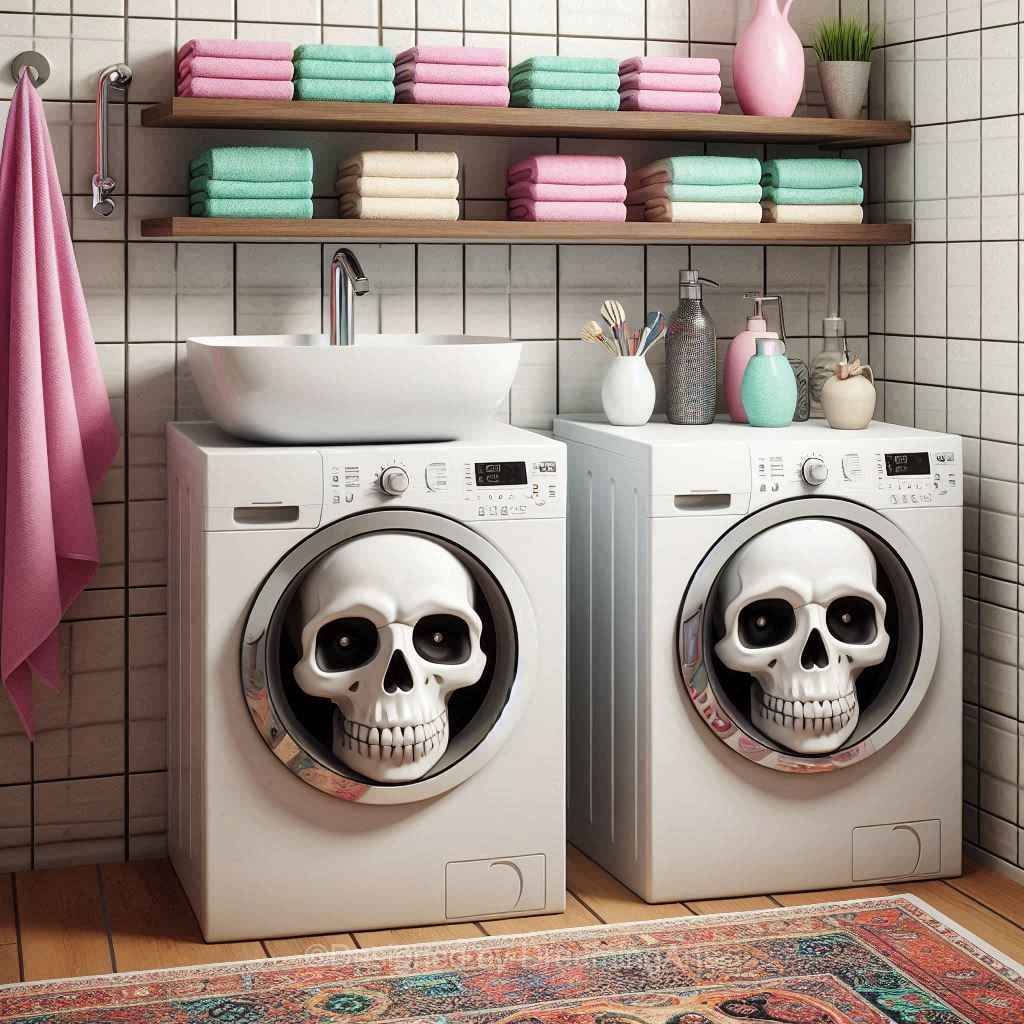 Skull Washer/Dryer Sets