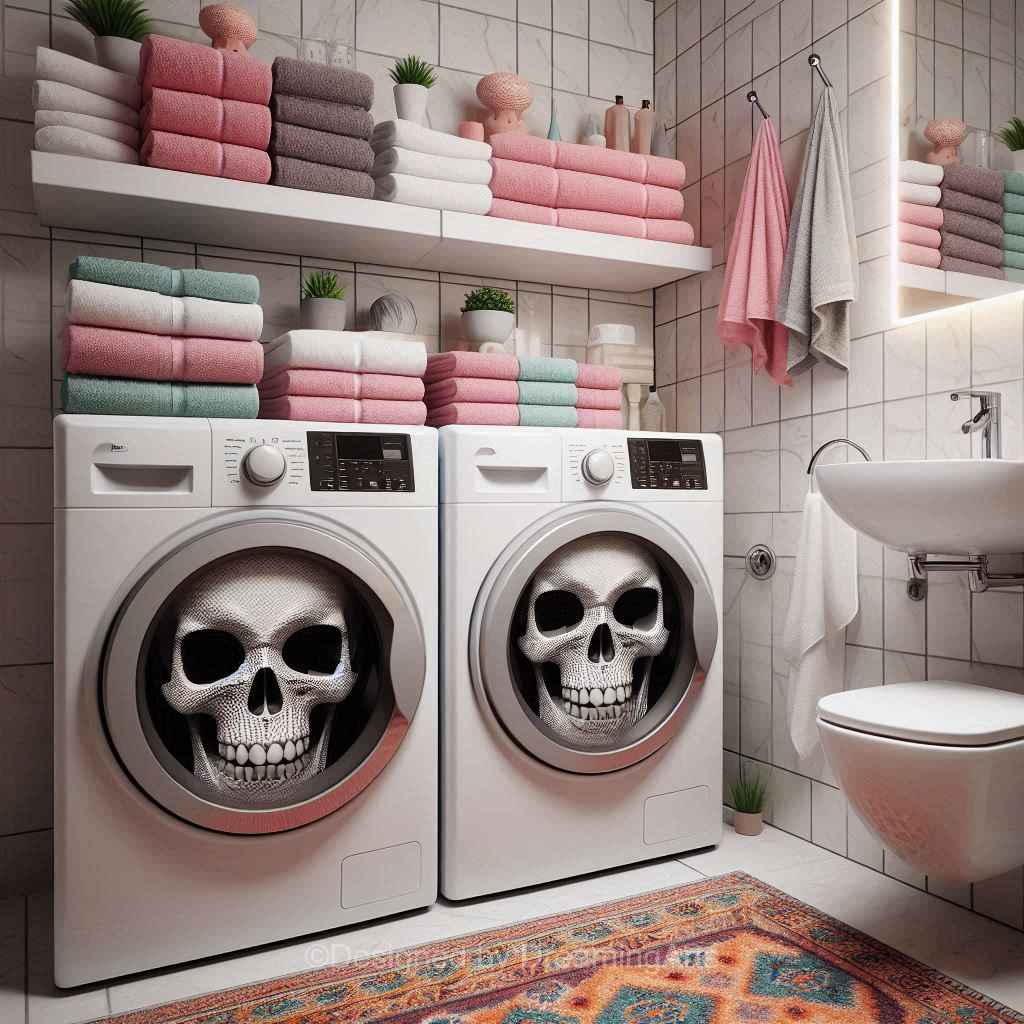 Skull Washer/Dryer Sets