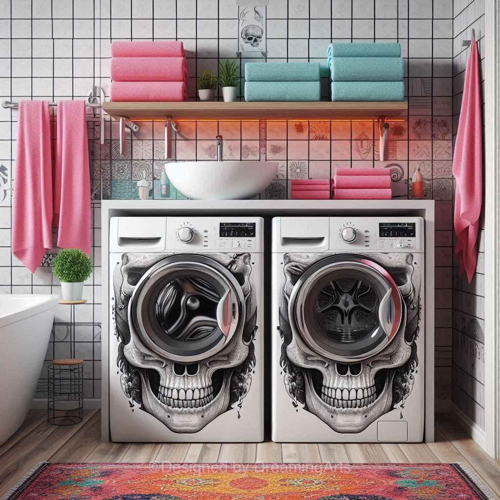 Skull Washer/Dryer Sets