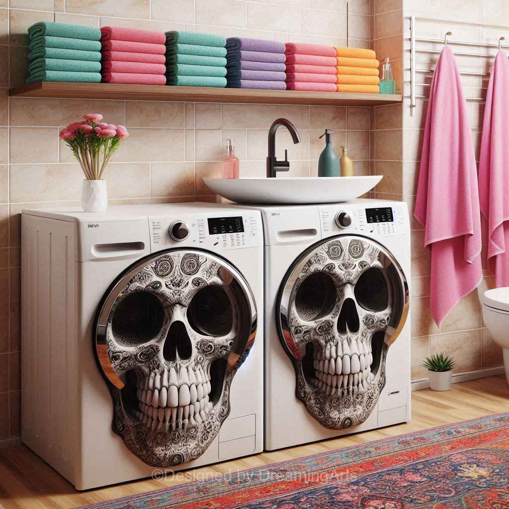 Skull Washer/Dryer Sets