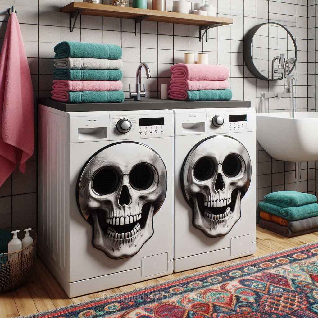 Skull Washer/Dryer Sets