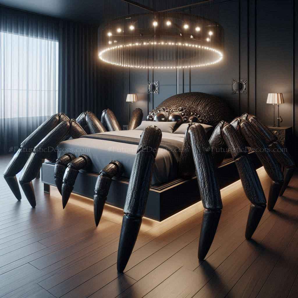 Spider-Shaped Bed