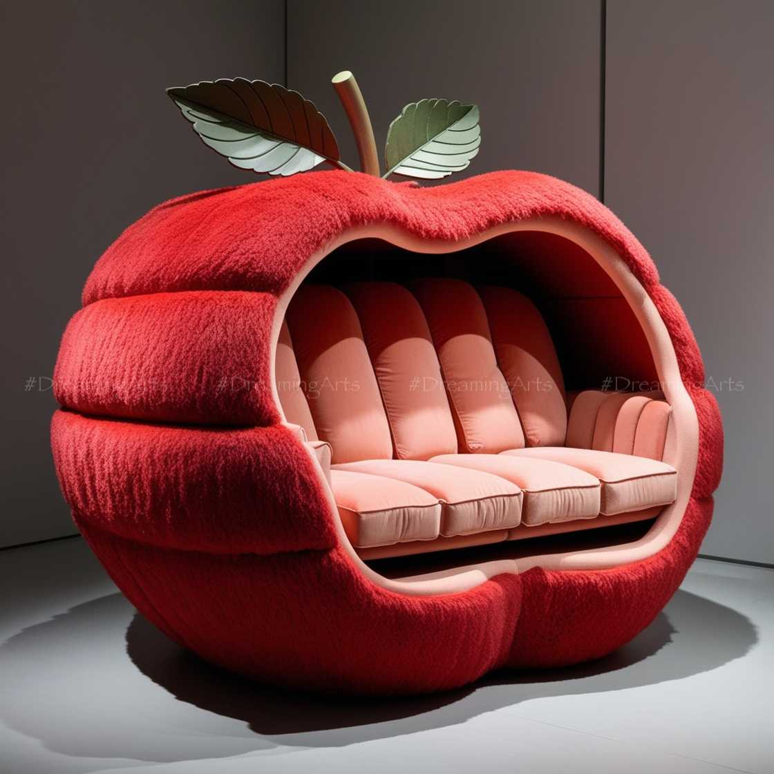 Giant Fruit Lounging Pods