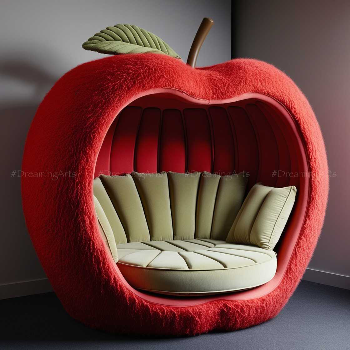 Giant Fruit Lounging Pods