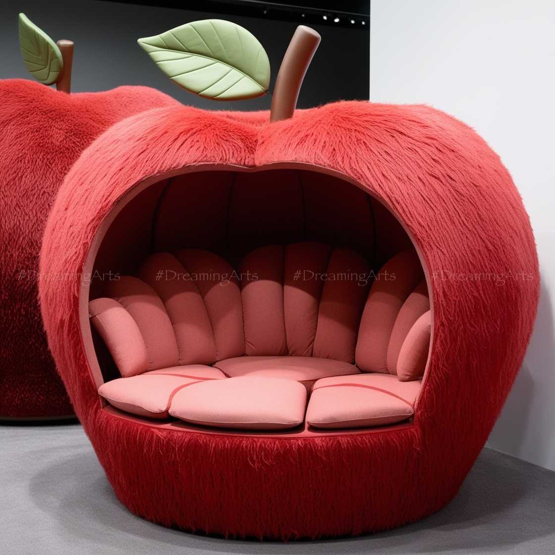 Giant Fruit Lounging Pods