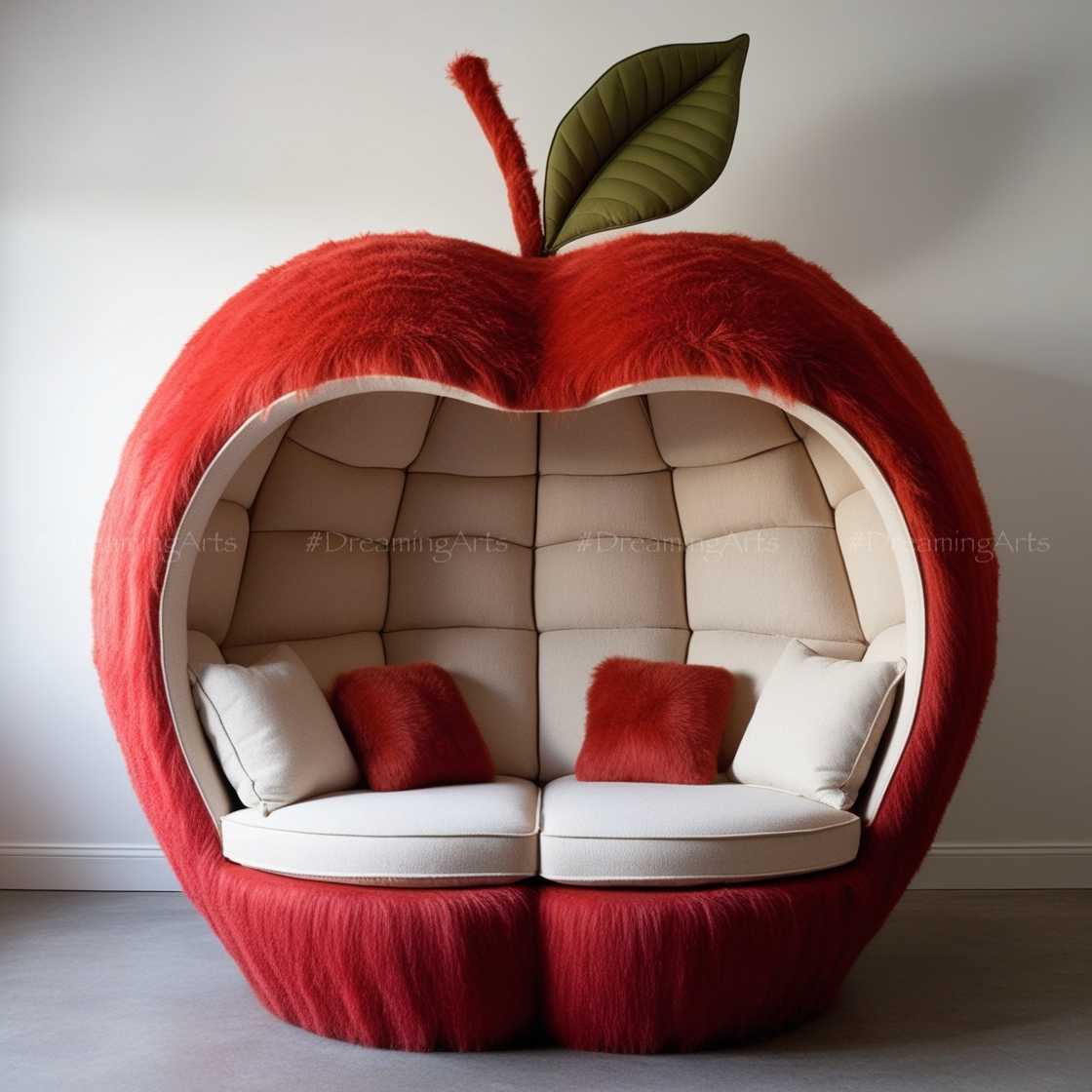 Giant Fruit Lounging Pods