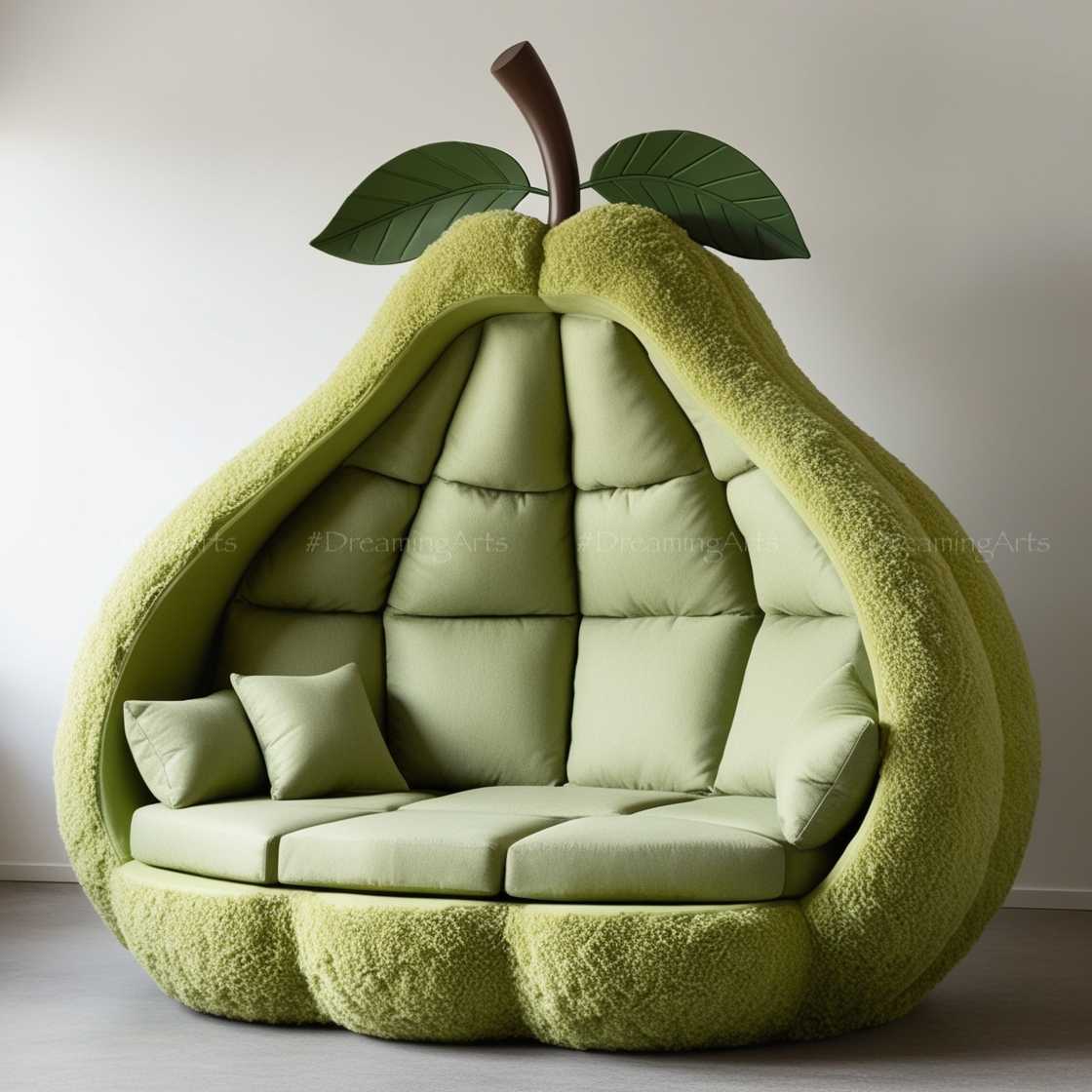 Giant Fruit Lounging Pods