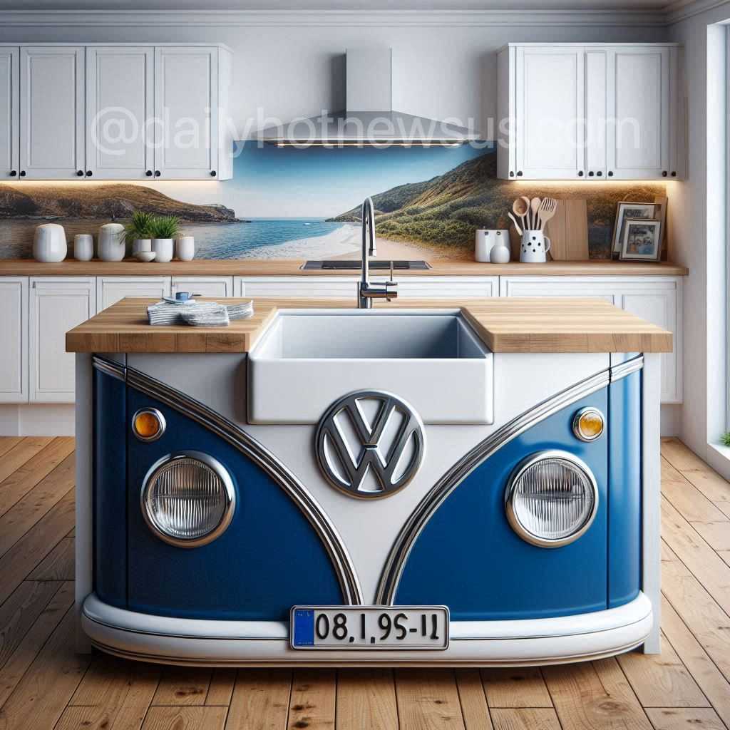 Volkswagen Bus Kitchen Sinks