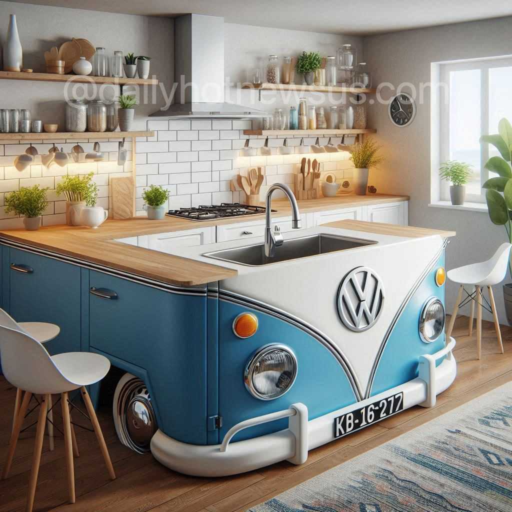 Volkswagen Bus Kitchen Sinks