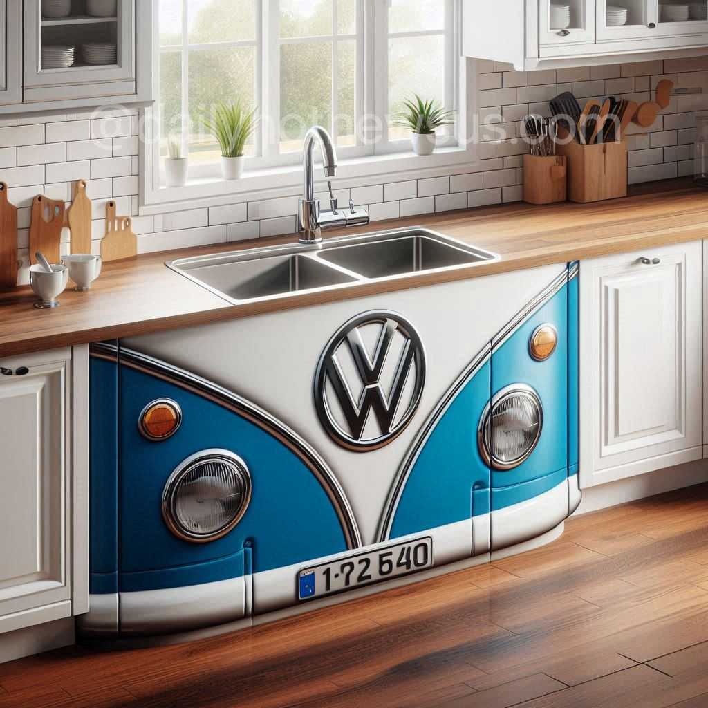 Volkswagen Bus Kitchen Sinks