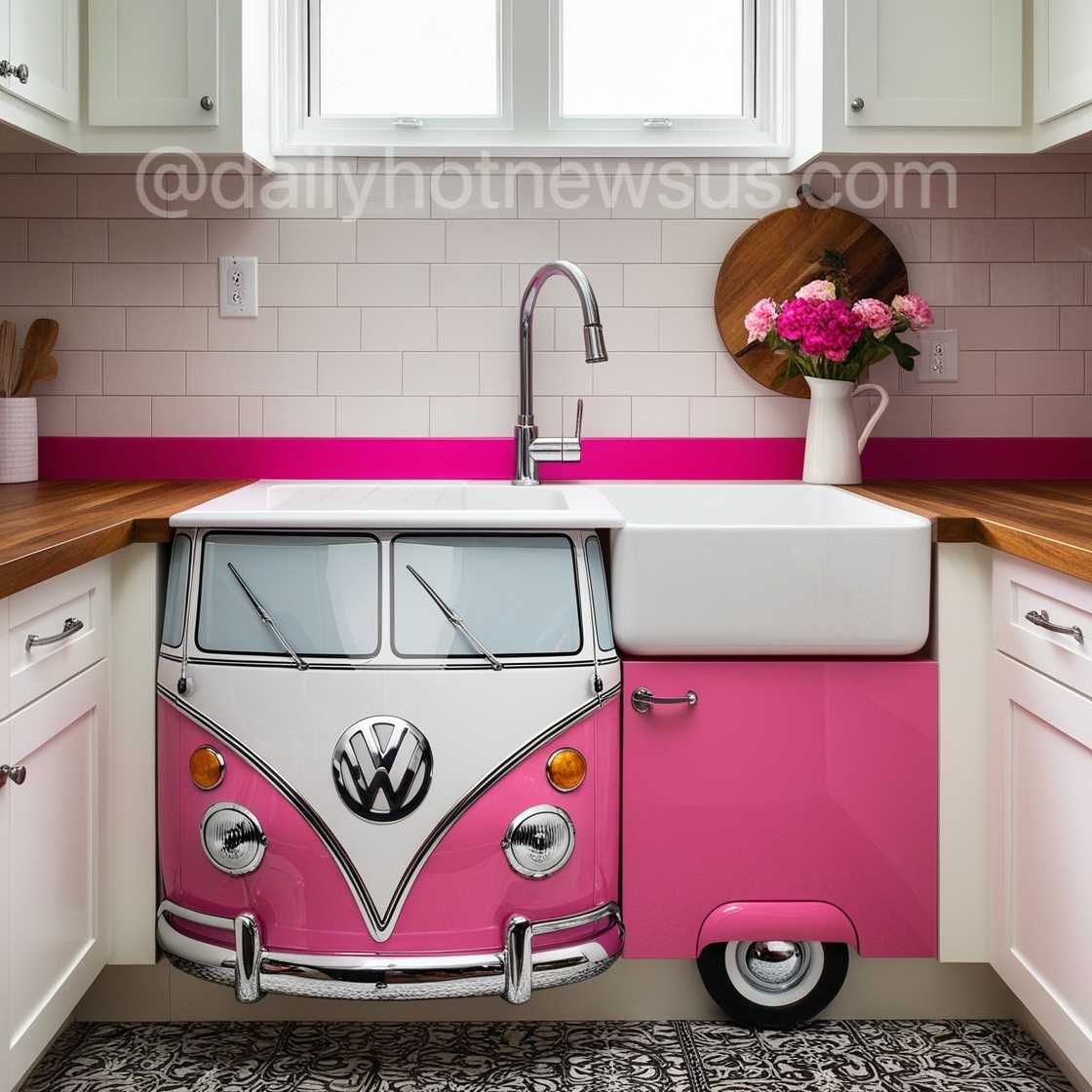 Volkswagen Bus Kitchen Sinks