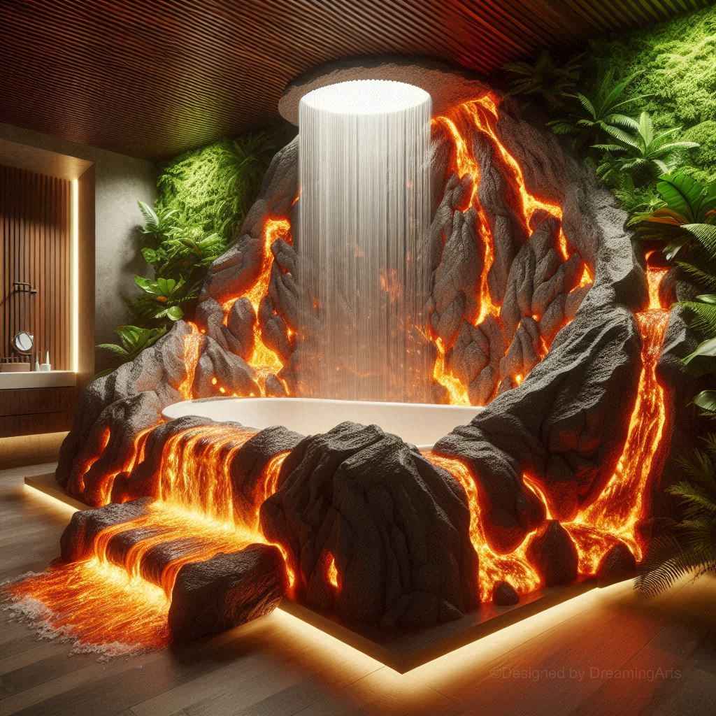 Volcano Bathtub