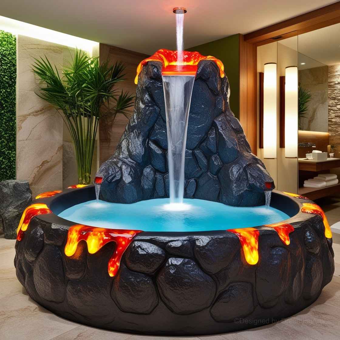 Volcano Bathtub