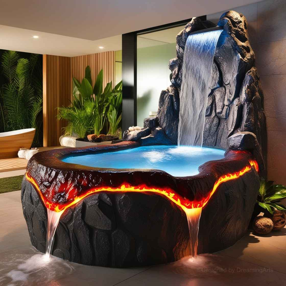 Volcano Bathtub