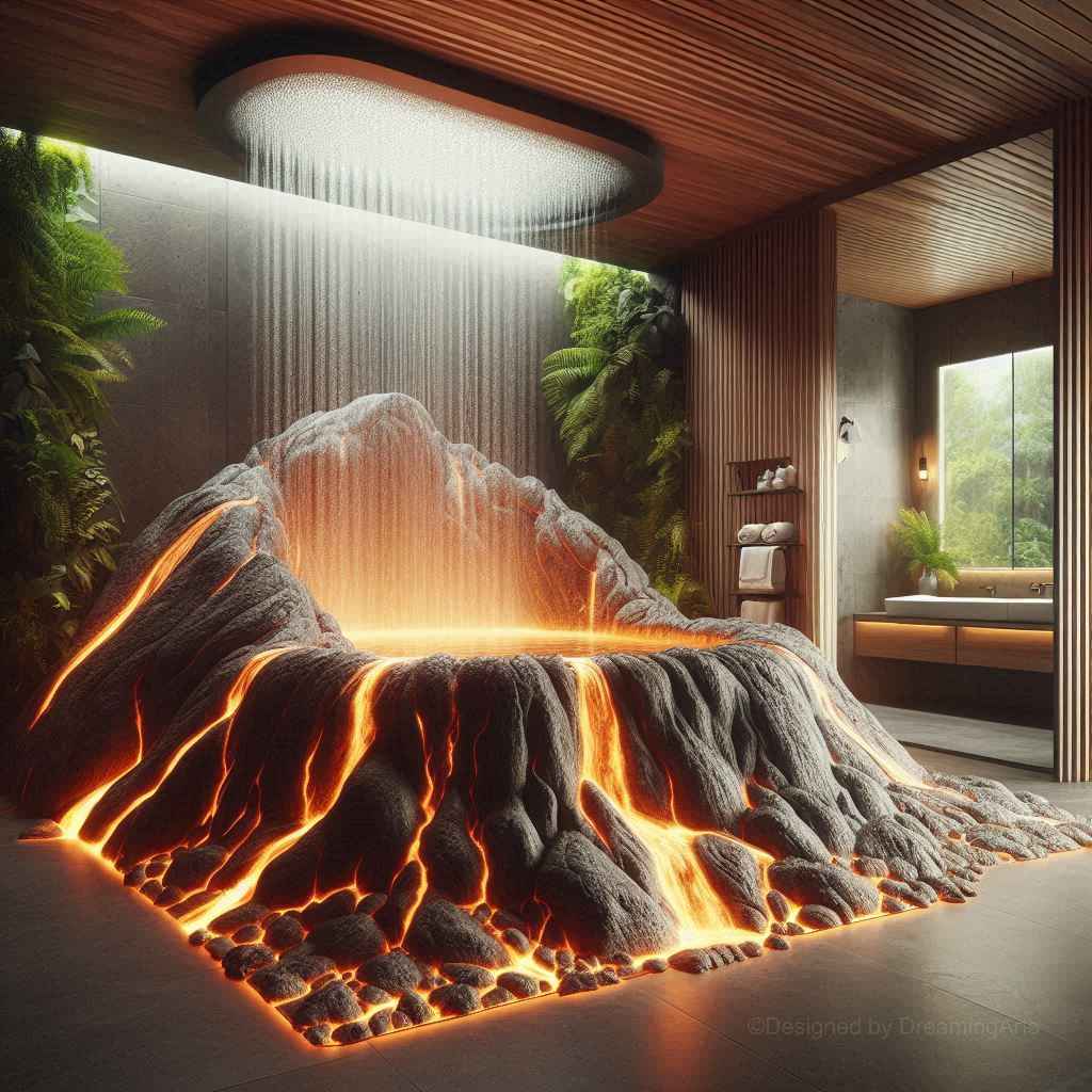 Volcano Bathtub