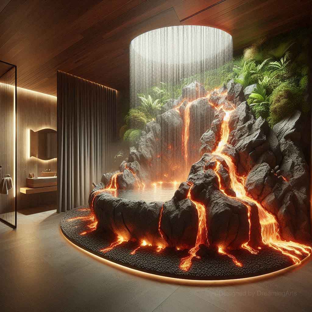 Volcano Bathtub