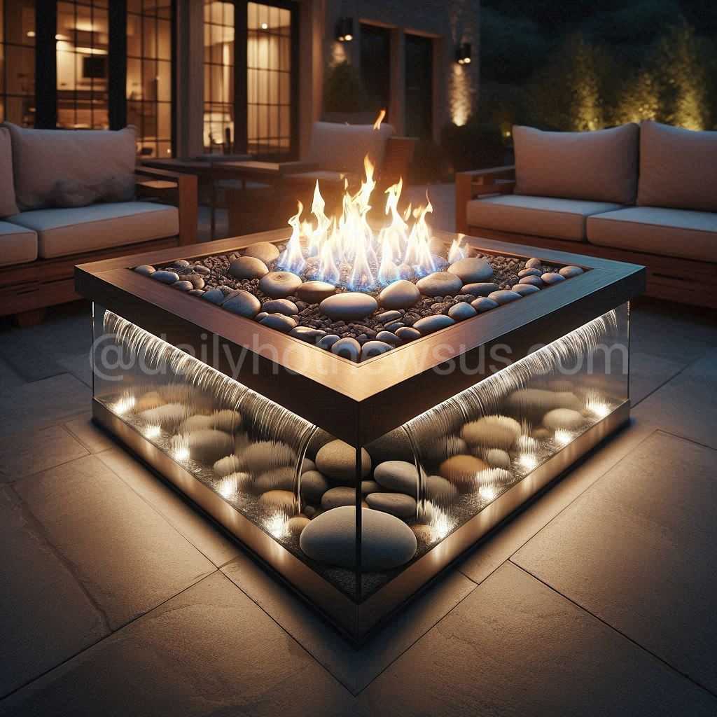 Waterfall Fire Tables