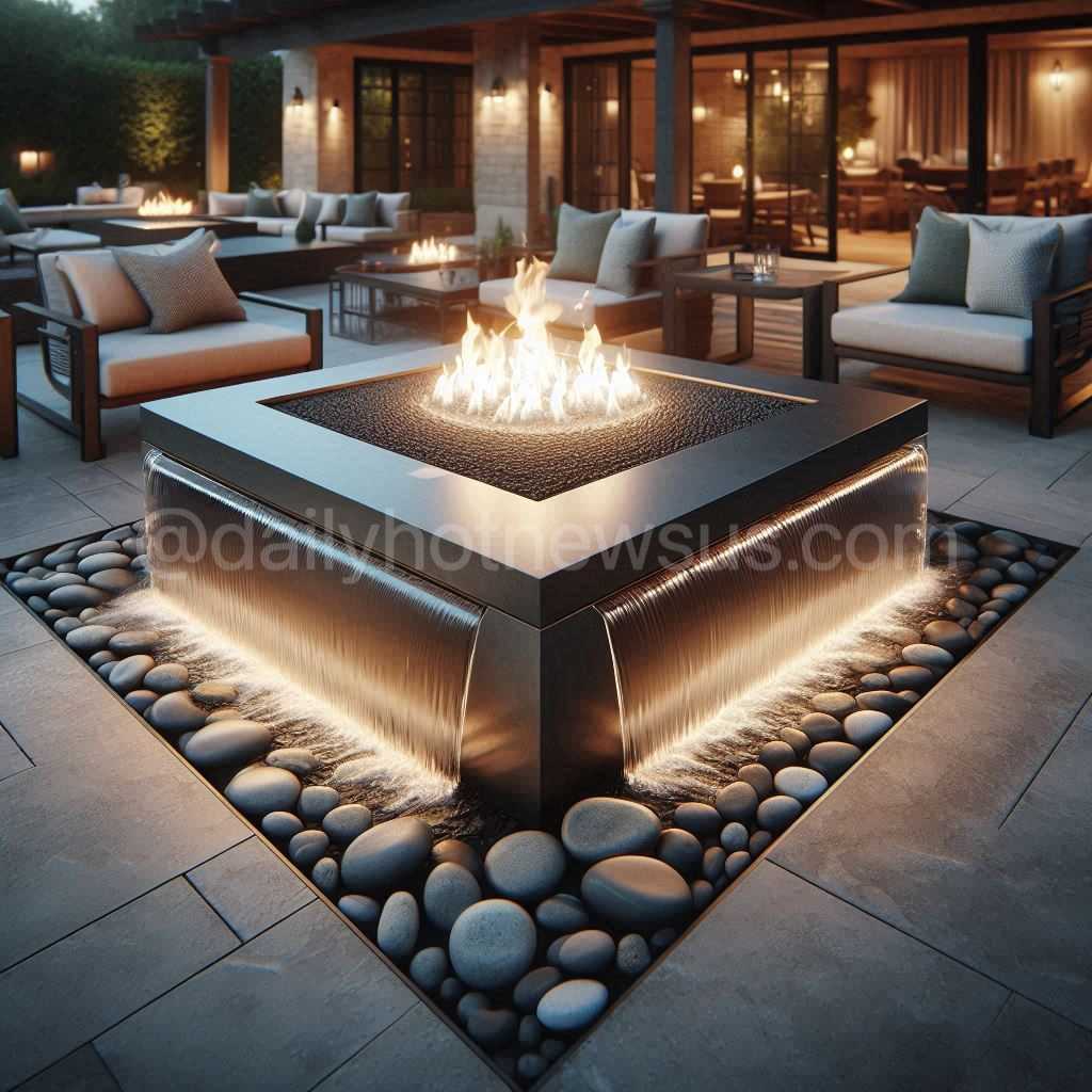 Waterfall Fire Tables