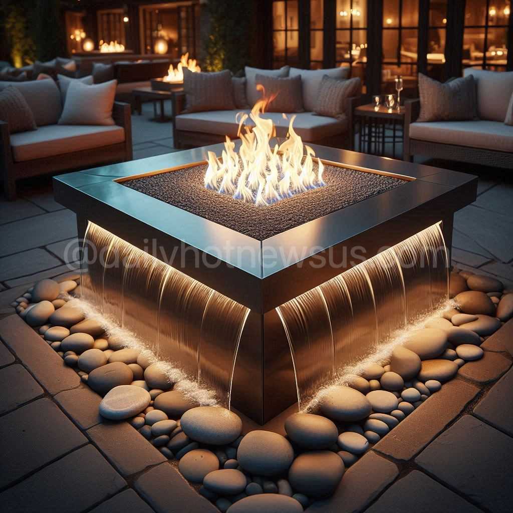 Waterfall Fire Tables