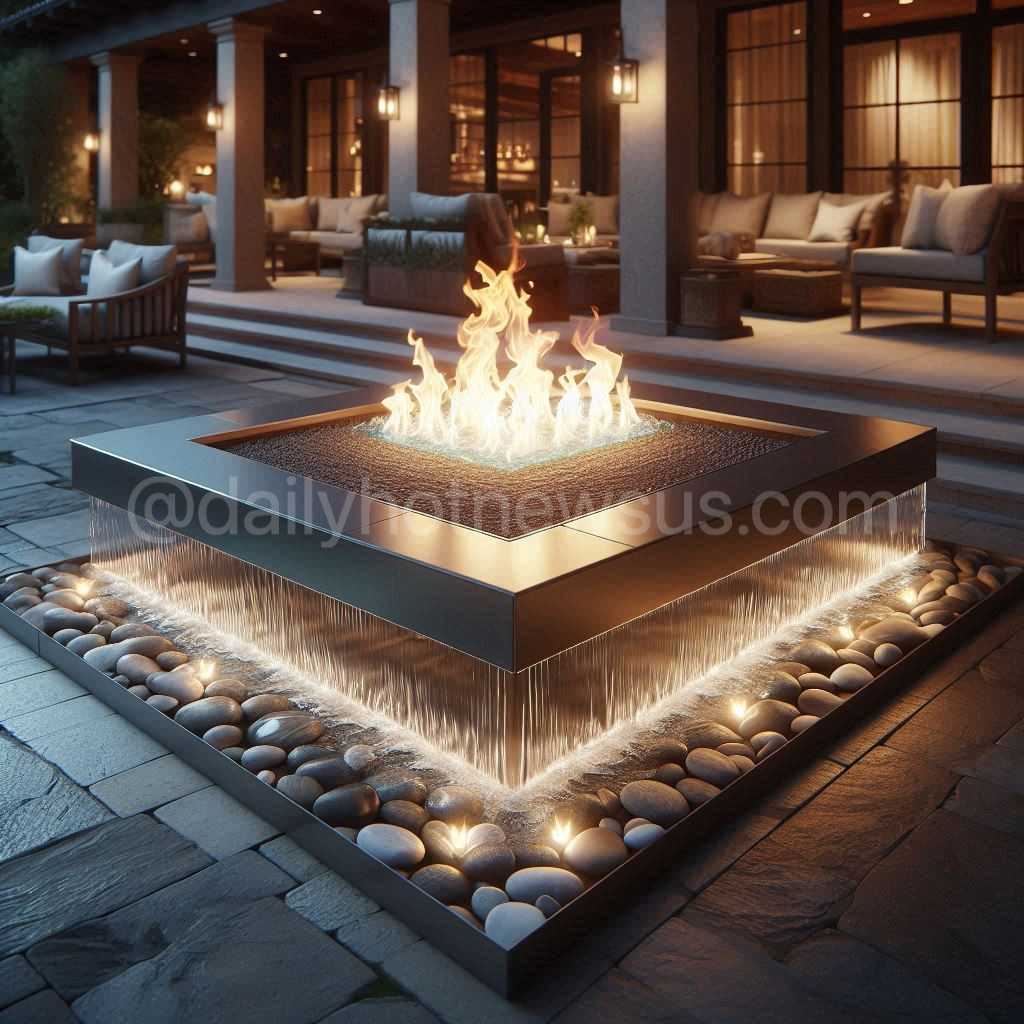 Waterfall Fire Tables