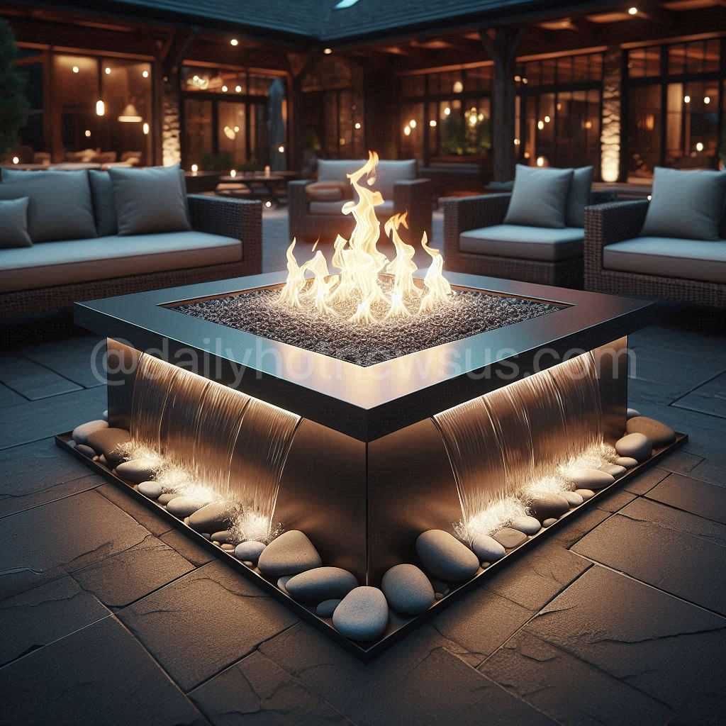 Waterfall Fire Tables